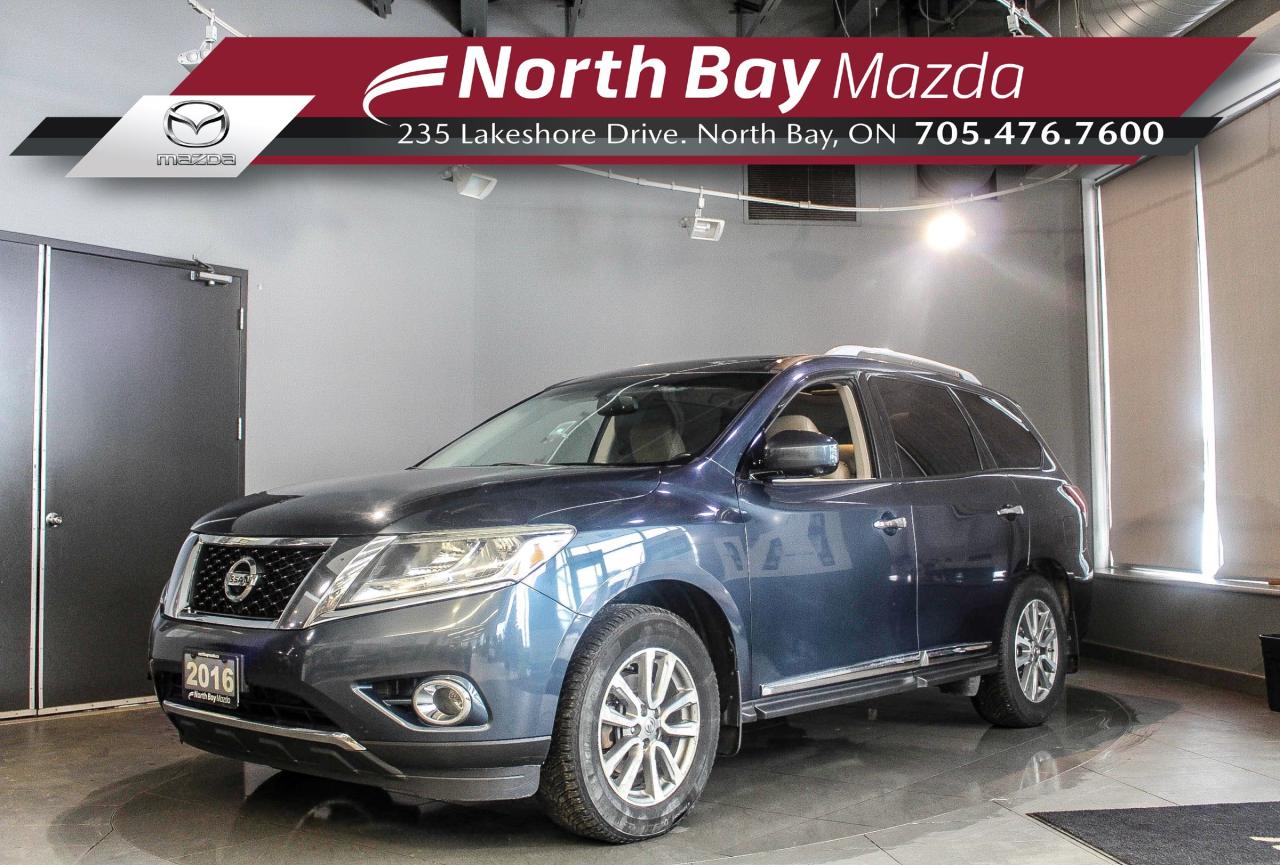 Used 2016 Nissan Pathfinder SL HEATED SEATS/STEERING WHEEL - BOSE AUDIO - NAVIGATION - CLEAN CARFAX! for sale in North Bay, ON