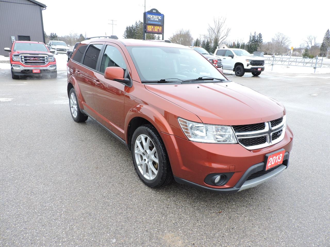 Used 2013 Dodge Journey Crew 3.6L V6 Heated Seats New Brakes Only 127000KM for sale in Gorrie, ON