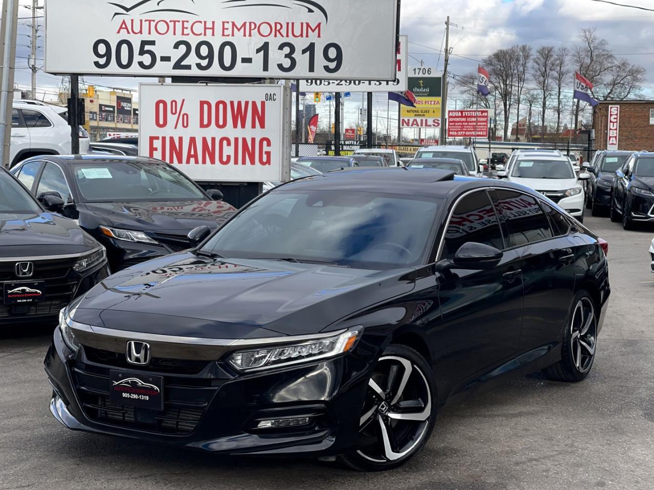 Used 2020 Honda Accord SPORT 2.0T / Sunroof / Push Start / Blind Spot Camera for sale in Mississauga, ON