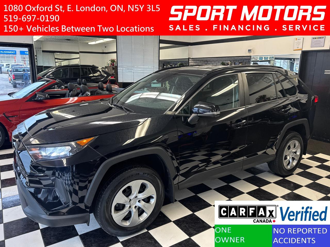 Used 2019 Toyota RAV4 LE+Adaptive Cruise+LaneKeep+ONE OWNER+CLEAN CARFAX for sale in London, ON