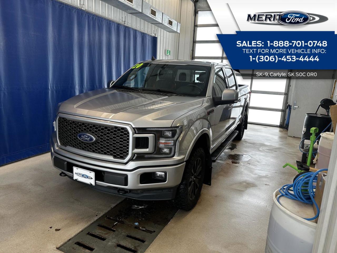 Used 2020 Ford F-150 LARIAT - Heated Seats Remote Start for sale in Carlyle, SK