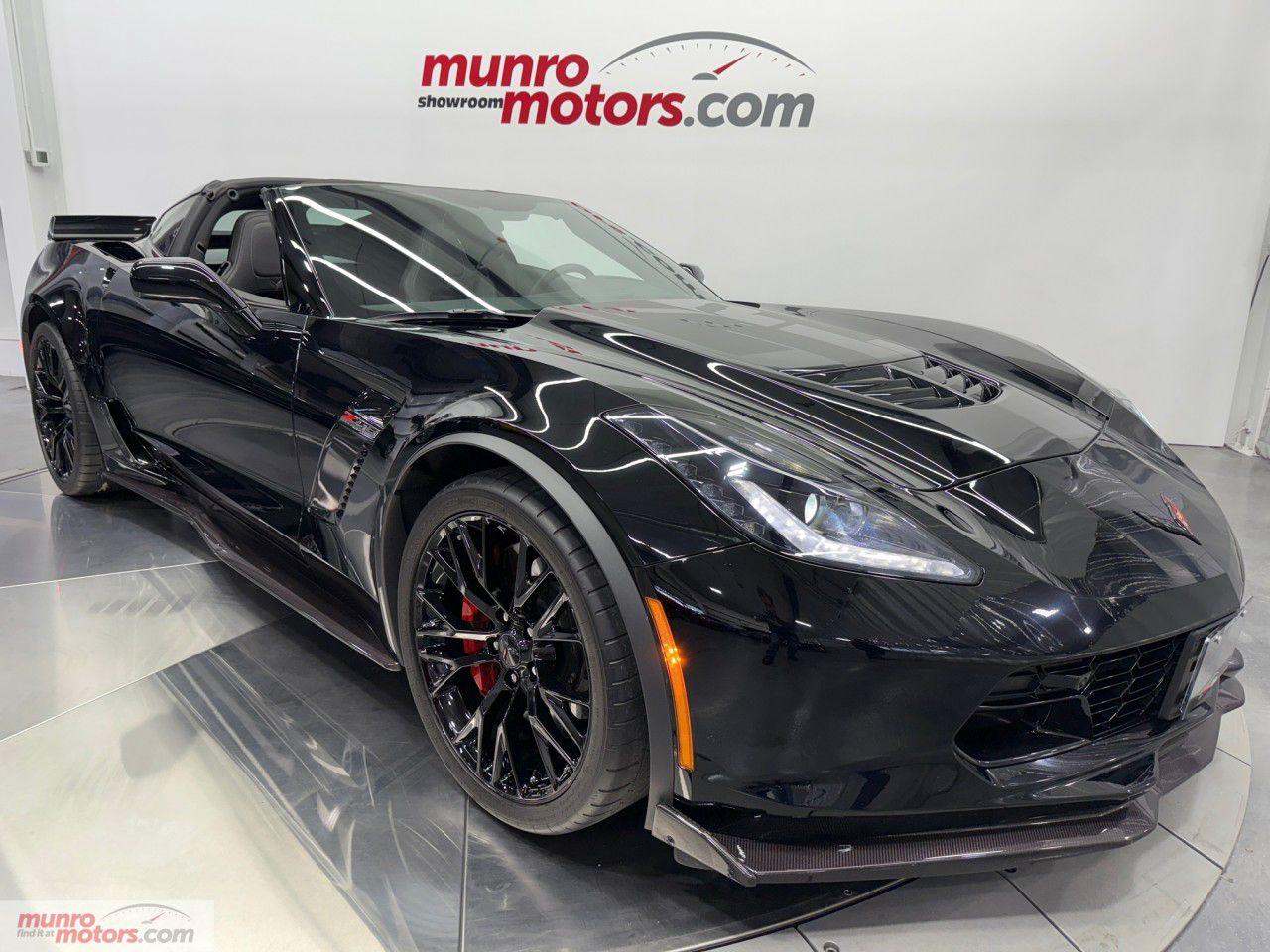 <p>*****Luxury Tax does not apply to this vehicle*****</p><p>Vehicle Highlights Include: 2LZ Trim Package, Exposed Carbon Fiber Front Spoiler, Exposed Carbon Fiber Full Side Skirts, Stage 2 Rear Spoiler in Carbon Flash, Body Coloured Removeable Roof, Corvette Jake Hood Stinger Stripe, Black Z06 Aluminum Wheels, Bright Red Brake Calipers, Carbon Flash Exterior Vents/Trim Accents, NPP Performance Exhaust (Aggressive or Mellow Sound), Body Coloured Side View Mirrors that are Power & Heated, Cargo Net, Z06 Carpeted Floor Mats & Trunk Mat, & Carbon Flash Badges.</p><p>The apex of American automotive engineering. This exceptional machine represents the pinnacle of performance, style, & technology.</p><p>Underneath the hood lies a powerhouse of performance: the LT4 6.2L Supercharged V8 Engine delivering 650 Horsepower & 650 lb-ft of Torque & this one is paired to the 8 Speed Automatic Transmission with Paddle Shifters.</p><p>Presented in Black with Jet Black Interior.</p><p>The Z06 package comes with Dry Sump, NPP Performance Exhaust (ability to change exhaust volume level), Performance Traction Management, Magnetic Selective Ride Control, Electronic Limited Slip Rear Differential, Rear Differential Cooler, Oil Cooler, Trans Cooler, & 285/30R19 Front & 335/25R20 Rear Tires. Wider Fenders for a Wider Stance, a host of Aerodynamic Enhancements, Bigger Front 2-piece Steel Slotted Rotors (14.6 Inches) & bigger Brake Calipers with more pad area. The Rear Brakes also get 2-piece Slotted Rotors (14.4 Inches), & Larger Vents enhance Cooling to the Engine, Brakes, Transmission & Differential.</p><p>2LZ includes; Front Curb View Camera, Heated & Ventilated Leather Seats, Power Lumbar & Side Bolsters, MEM 8 Way Power Memory Seats, Tilt/Telescopic Steering Column, HUD Heads Up Display, Theft Deterrent System, Bose 10 Speaker Advanced Speaker System with Bass Box, Universal Home Remote, Auto Dimming Mirror, Apple Carplay & Android Auto, OnStar Nav, & Dual Zone Automatic Climate Control.</p><p>This car also has 8" Diagonal Colour Touch Screen with Infotainment, Driver Information Centre, Rear Vision Camera, Remote Start, Active Handling Stability Control, Xenon High Intensity Headlights, Tire Pressure Monitor System, & 3 Spoke Leather Steering Wheel with Controls.</p><p>This Performance Corvette with very low kms comes with a Clean Carfax. Come on down to Munro Motors & see this one for yourself, its in stock. We will look forward to seeing you real soon!</p><p></p><p></p><p>Carfax: <a href=https://vhr.carfax.ca/?id=vrAnKESnyGcbaBOgwrXohDj6onoo%2ByaH rel=nofollow>https://vhr.carfax.ca/?id=vrAnKESnyGcbaBOgwrXohDj6onoo%2ByaH</a></p><p></p><p><span style=color:rgb( 51 , 51 , 51 )>Yes we take trade in vehicles.</span></p><p><span style=color:rgb( 51 , 51 , 51 )>Check us out on youtube: </span><a href=https://www.youtube.com/user/MunroMotors1 rel=nofollow>click here</a></p><p><span style=color:rgb( 51 , 51 , 51 )>Like us on Facebook: </span><a href=https://www.facebook.com/munromotors/ rel=nofollow>https://www.facebook.com/munromotors/</a></p><p><span style=color:rgb( 51 , 51 , 51 )>We are located in Brantford, Ontario; Telephone City and the hometown of hockey legend Wayne Gretzky. Formerly located in St. George, Ontario for ten years, we are still east of London, south of Cambridge, and west of Hamilton.</span></p><p><span style=color:rgb( 51 , 51 , 51 )>In order to get our customers to come here, we have to have great prices and then when you get here, we have to have a great car in order to earn your business.</span></p><p><span style=color:rgb( 51 , 51 , 51 )>Our business hours are Monday to Friday 10am to 5pm. We are closed on Saturdays and Sundays.</span></p><p><span style=color:rgb( 51 , 51 , 51 )>At Munro Motors, we find unique vehicles and post our entire stock online in order to ensure that our vehicles find their happy home.</span></p><p><span style=color:rgb( 51 , 51 , 51 )>To ensure our customers can get what they've always wanted, we offer financing services through TD Auto Finance, Desjardins, CIBC Auto Finance and Independent Leasing Companies on vehicles that are less than ten model years old and boats that are less than twenty-five model years old.</span></p><p><span style=color:rgb( 51 , 51 , 51 )>We also offer warranty products through Lubrico and GVC warranties to ensure that your mechanical baby stays in tip-top condition.</span></p><p><span style=color:rgb( 51 , 51 , 51 )>Because of our customer focused service we have been delivering vehicles to Switzerland, Finland, Rotterdam, Emo, Thunder Bay, Kapuskasing, Halifax, Sudbury, Sault Ste. Marie, Cornwall, Fort Francis, Kelowna, Montréal, Saskatchewan, Virginia, Newfoundland, Edmonton, Ottawa, Fredericton and Winnipeg, as well as Cambridge, Kitchener, Waterloo, Barrie, Windsor, London, Pickering, Peterborough, Oshawa, Sante Fe New Mexico, Blind River, the Greater Toronto Area, and even so far as the Czech Republic!</span></p><p><span style=color:rgb( 51 , 51 , 51 )>All of our vehicles are hand-picked by the very knowledgeable owner, Andy Munro, who has been connecting people to their dreams for many years.</span></p><p><a href=http://Munromotors.com rel=nofollow><span style=color:rgb( 51 , 51 , 51 )>Munromotors.com</span></a></p><p><span style=color:rgb( 51 , 51 , 51 )>Email: </span><span style=color:rgb( 51 , 51 , 51 )><u>sales@munromotors.com</u></span></p><p><span style=color:rgb( 51 , 51 , 51 )>Most of our vehicles are already reconditioned, saftied, etested and ready to drive home with you.</span></p><p><span style=color:rgb( 51 , 51 , 51 )>Delivery is available.</span></p><p><span style=color:rgb( 51 , 51 , 51 )>Ask for details All prices are subject to HST and licensing, no hidden fees.</span></p><p><span style=color:rgb( 51 , 51 , 51 )>Financing is available for good credit and bruised credit. OAC as low as 7.99% for well qualified applicants. Ask us for details.</span></p>