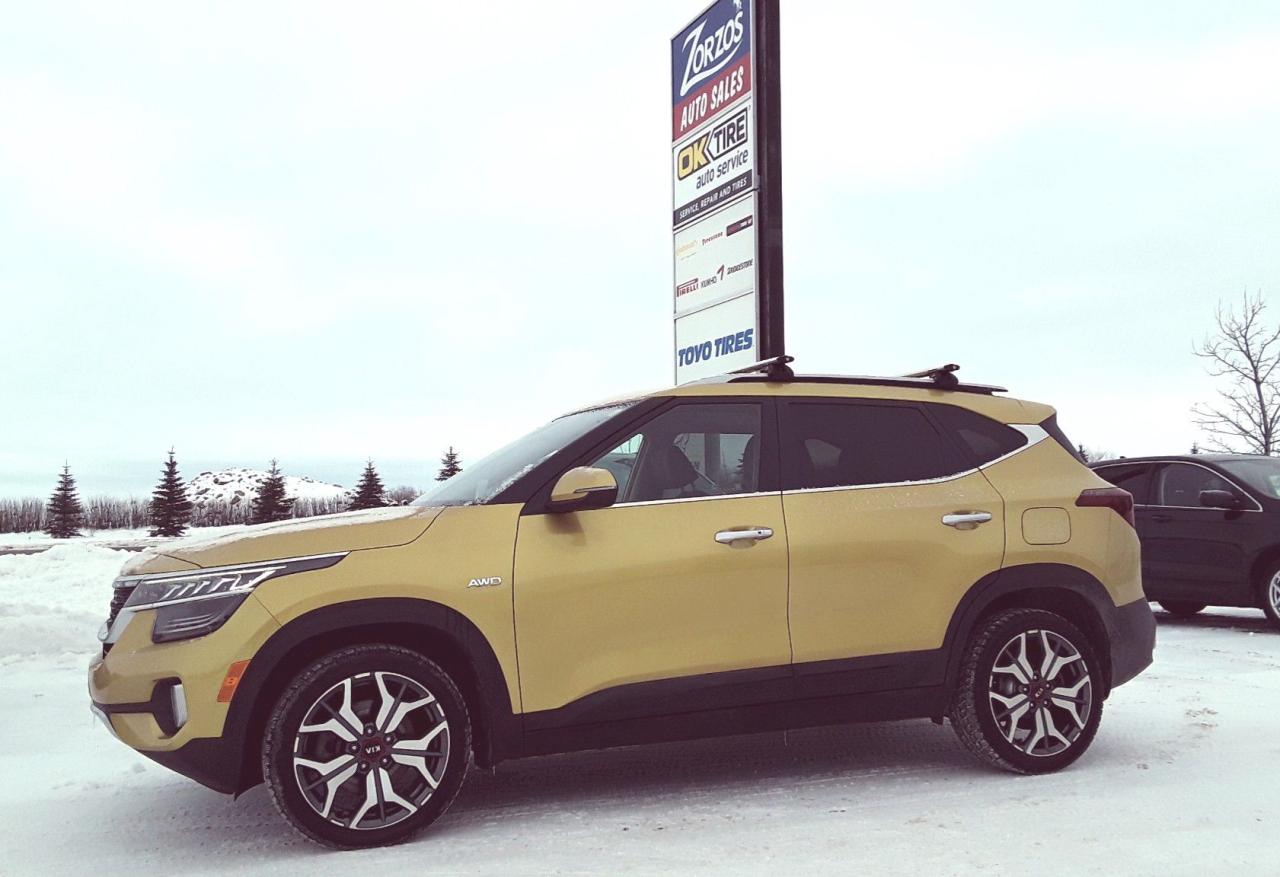 Used 2021 Kia Seltos SX Turbo for sale in Brandon, MB