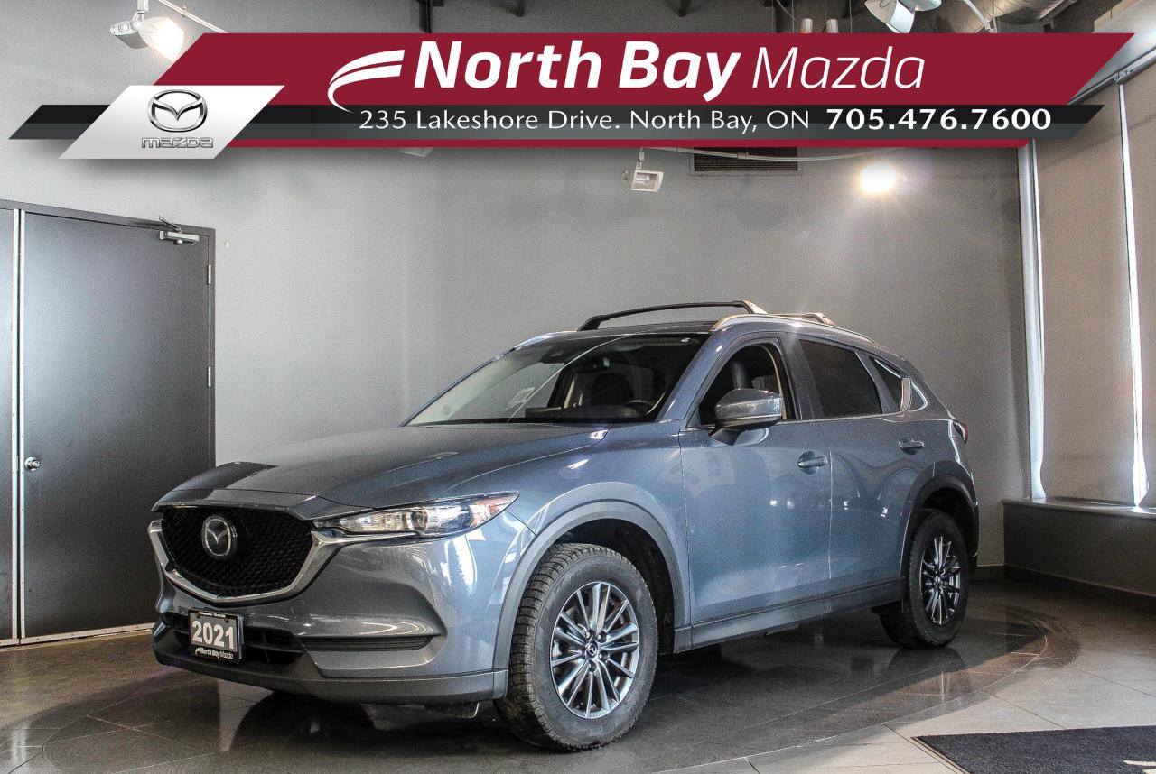 Used 2021 Mazda CX-5 GS AWD - HEATED SEATS/STEERING WHEEL - APPLE CARPLAY AND ANDROID AUTO for sale in North Bay, ON