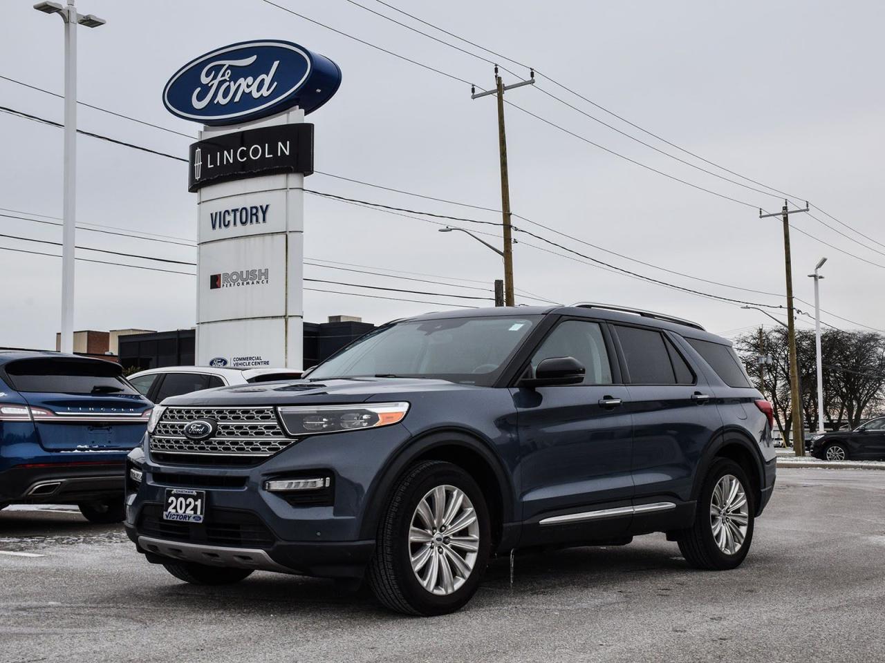 Used 2021 Ford Explorer Limited Sunroof | Heated and Cooled Seats | for sale in Chatham, ON