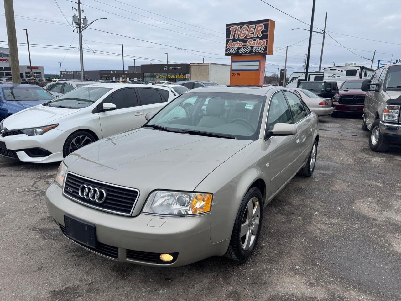 Used 2004 Audi A6 QUATTRO, 3L V6, ONLY 152KMS, DRIVES GREAT, AS IS for sale in London, ON