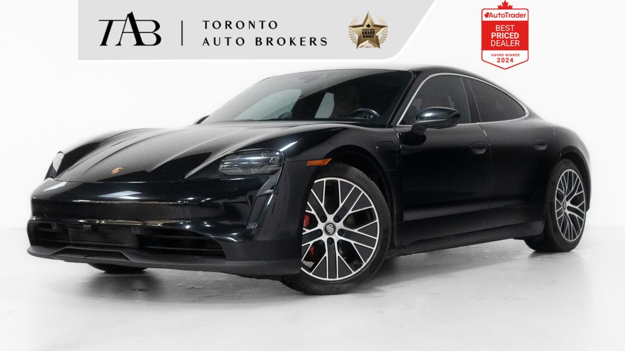 Used 2021 Porsche Taycan 4S | BOSE | 21 IN WHEELS | WHITE INTERIOR for sale in Vaughan, ON