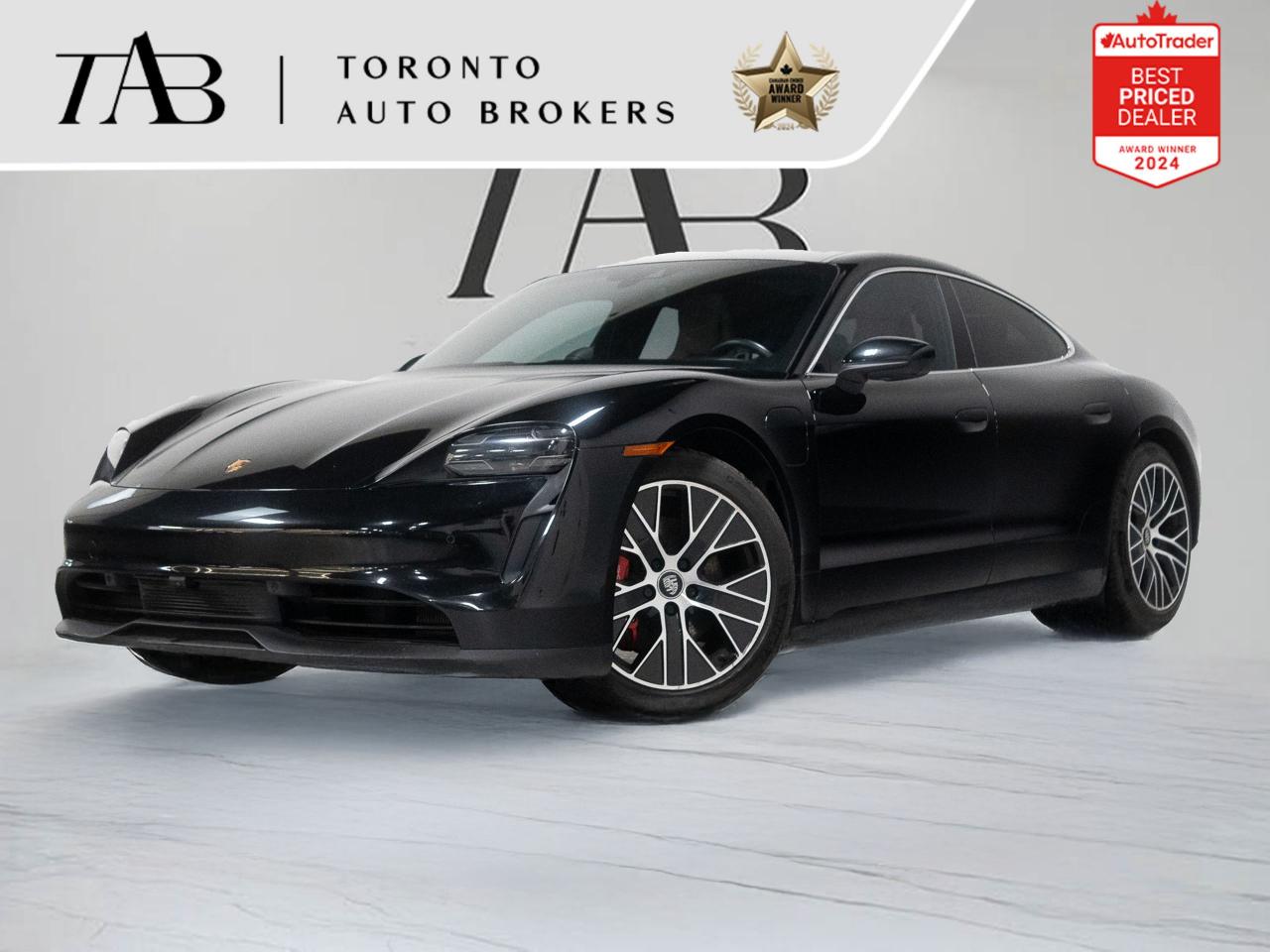 Used 2021 Porsche Taycan 4S | BOSE | 21 IN WHEELS | WHITE INTERIOR for sale in Vaughan, ON
