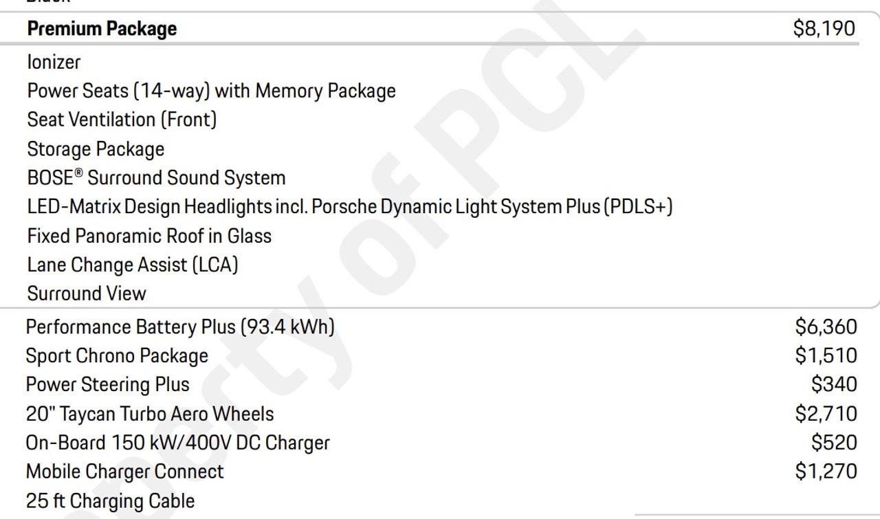 2021 Porsche Taycan 4S | BOSE | 20 IN WHEELS | WHITE INTERIOR Photo
