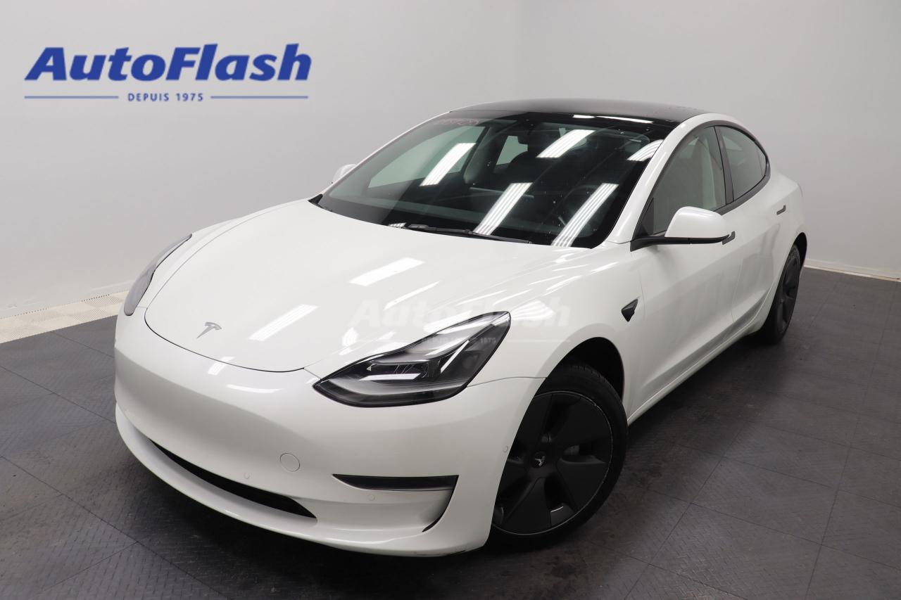 Used 2022 Tesla Model 3 CAMERA, CUIR, BLUETOOTH, VOLANT CHAUFFANT for sale in Saint-Hubert, QC