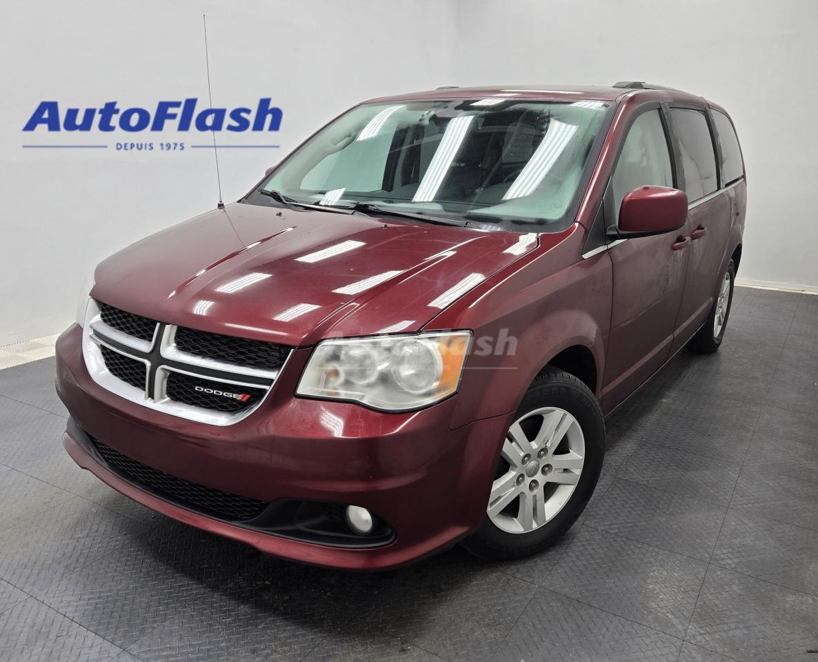 Used 2018 Dodge Grand Caravan CREW-PLUS, NAVI, CUIR, MAGS, STOW'N'GO, BLUETOOTH for sale in Saint-Hubert, QC