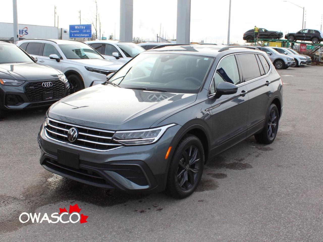 Used 2024 Volkswagen Tiguan 2.0L Comfortline! AWD! 3rd Row Seating! for sale in Whitby, ON