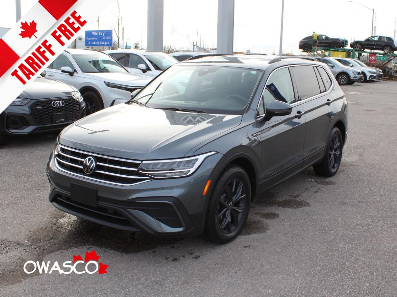 Used 2024 Volkswagen Tiguan 2.0L Comfortline! AWD! 3rd Row Seating! for sale in Whitby, ON