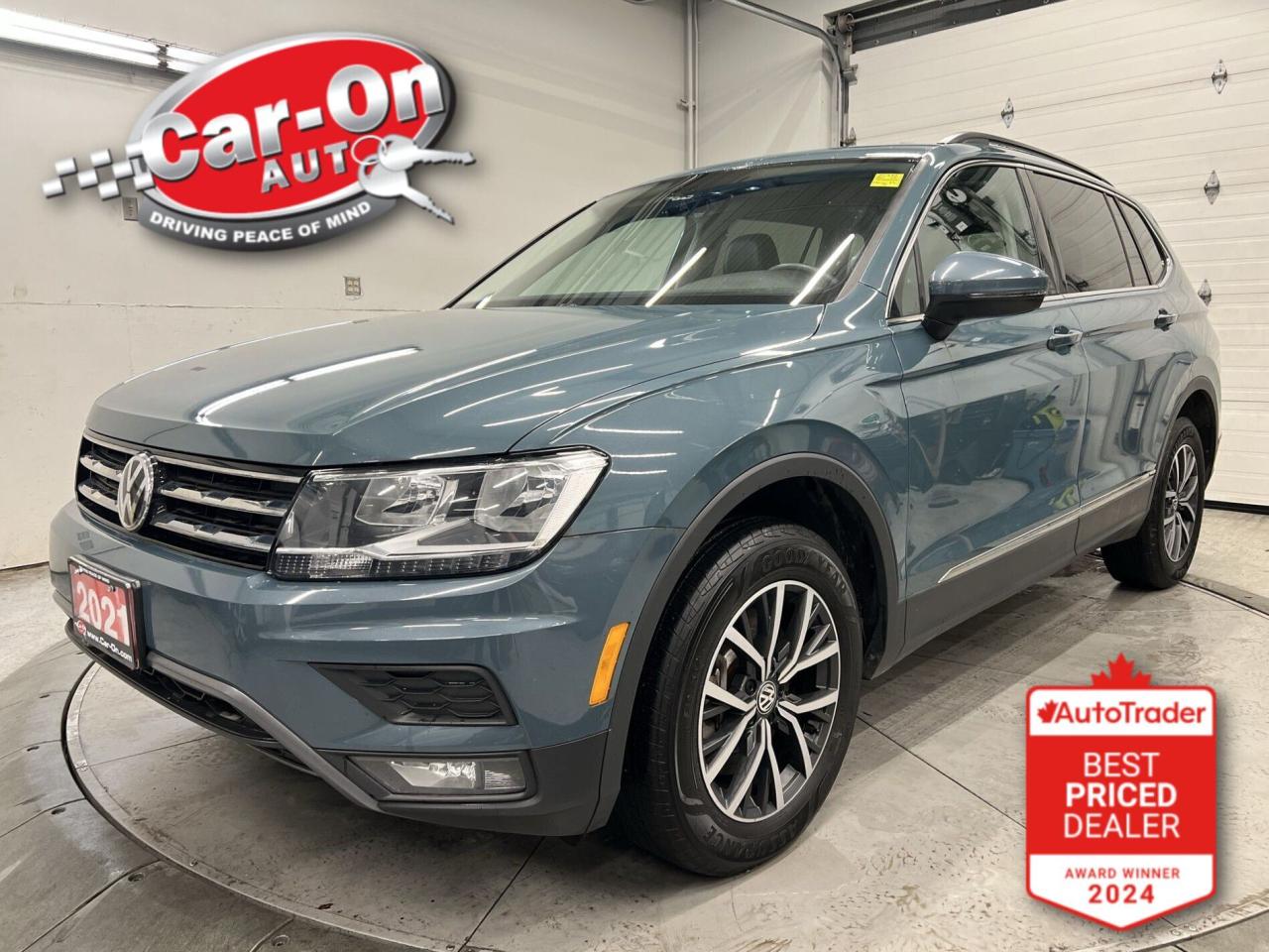 Used 2021 Volkswagen Tiguan COMFORTLINE AWD |LEATHER |CARPLAY |BLIND SPOT |NAV for sale in Ottawa, ON