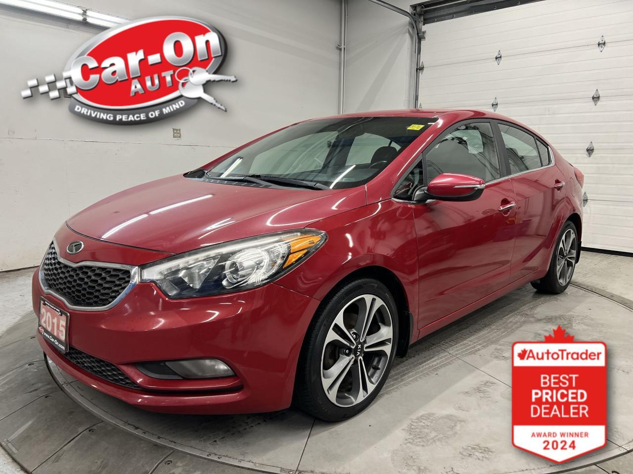 Used 2015 Kia Forte EX| 6-SPEED | HTD SEATS | BLUETOOTH | ALLOYS | A/C for sale in Ottawa, ON