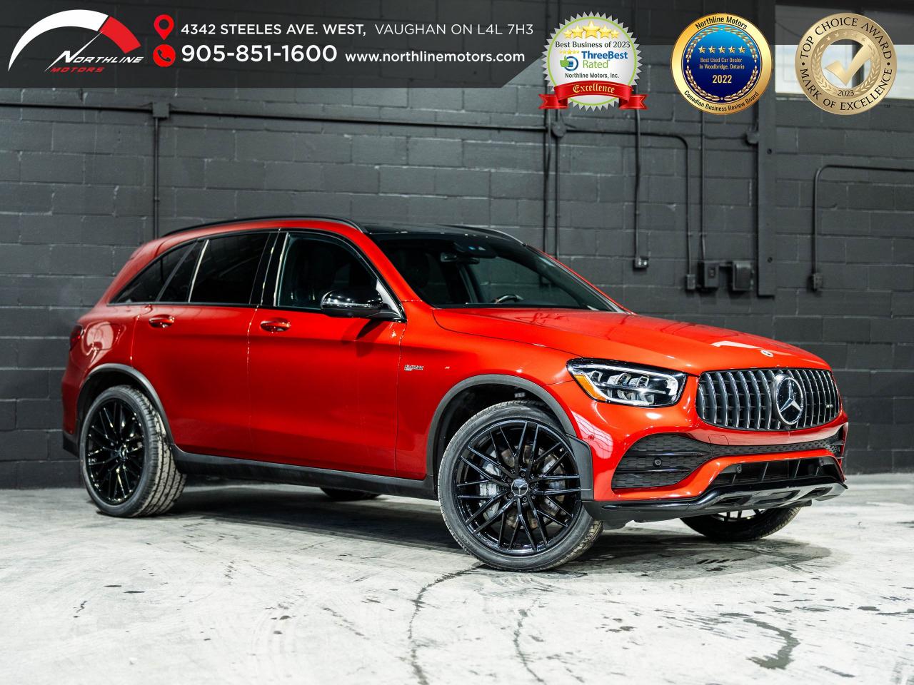 Used 2022 Mercedes-Benz GL-Class AMG GLC 43 4MATIC/PANO/360 CAM/CLEAN CARFAX for sale in Vaughan, ON