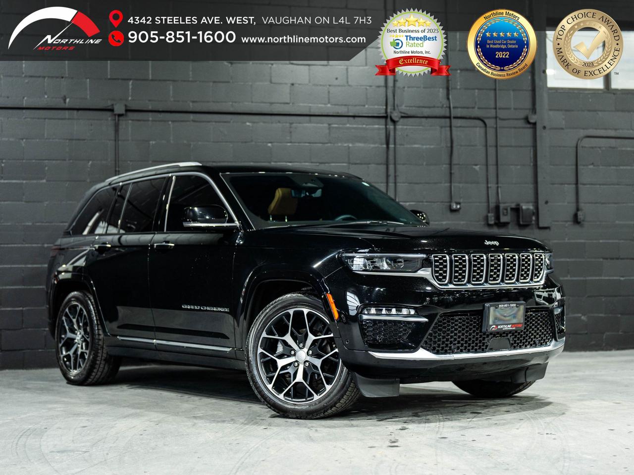 Used 2023 Jeep Grand Cherokee Summit Reserve/HUD/MASSAGE/NIGHT VISION/No Acciden for sale in Vaughan, ON