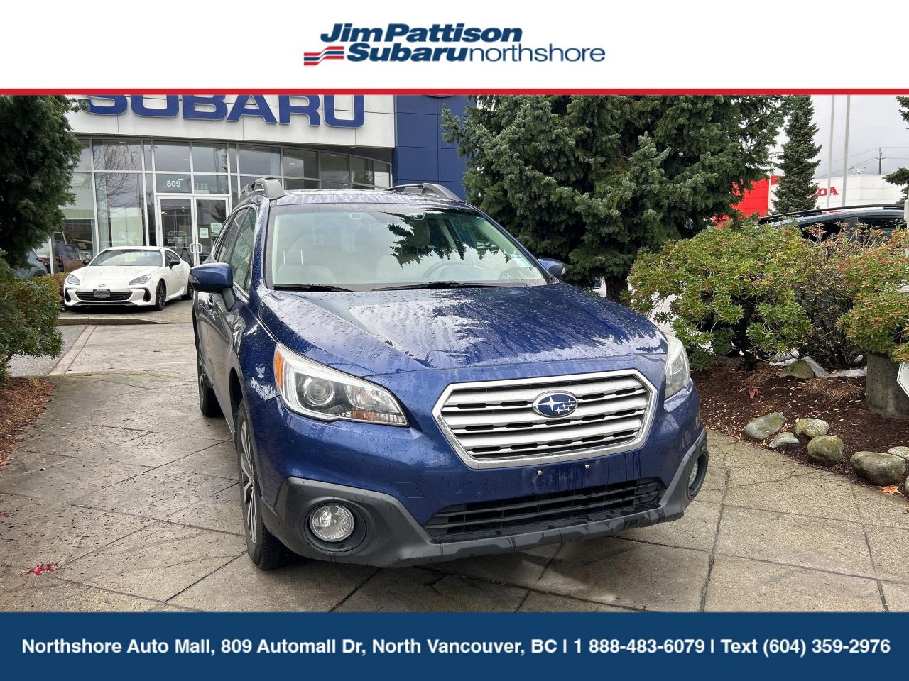 Used 2016 Subaru Outback 5dr Wgn CVT 2.5i w-Limited & Tech Pkg for sale in North Vancouver, BC