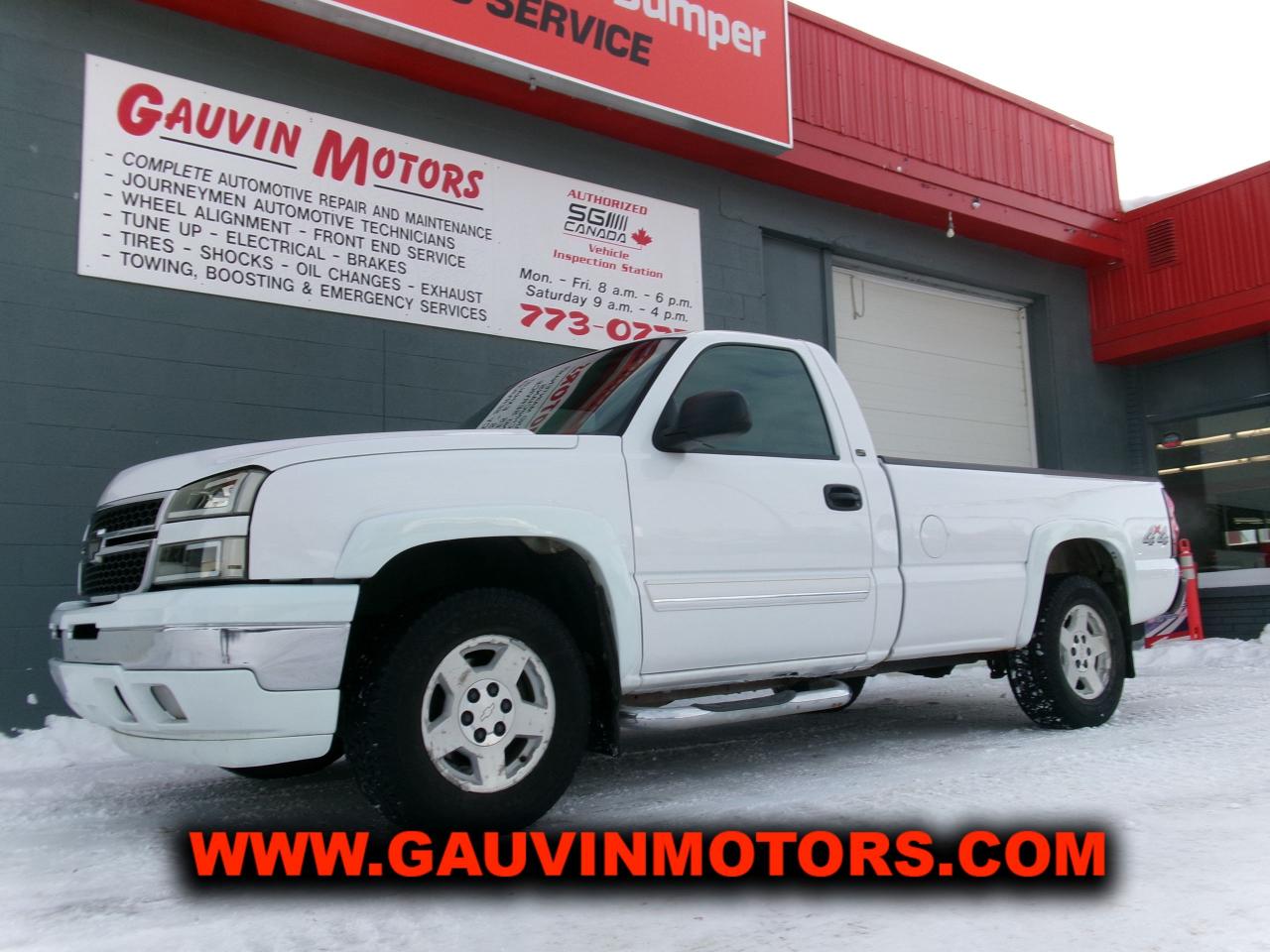 Used 2006 Chevrolet Silverado 1500 Reg Cab 133.0  WB 4WD LS for sale in Swift Current, SK