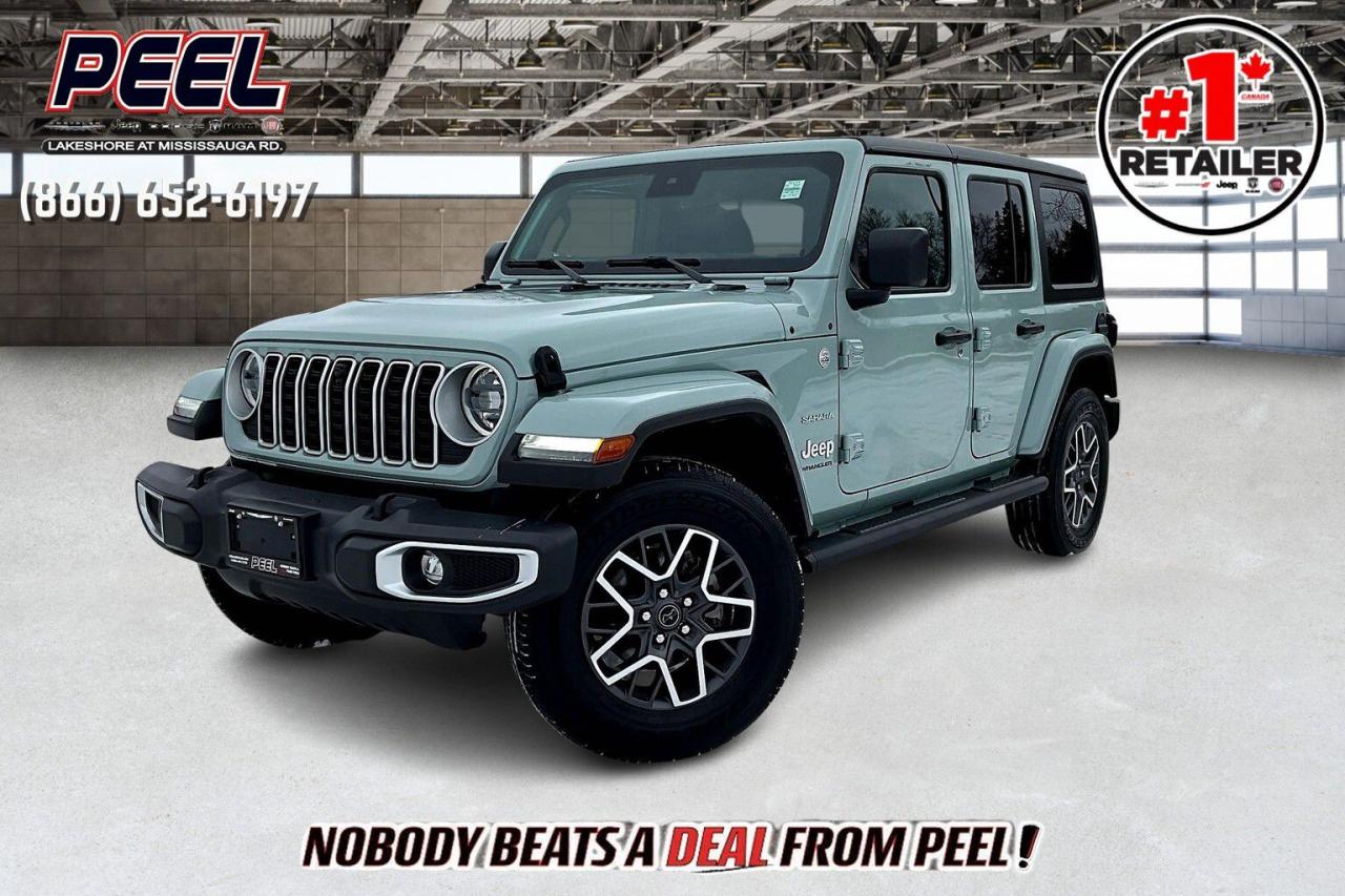 Used 2024 Jeep Wrangler Sahara | Earl | Tech Group | SideSteps | NAV | 4X4 for sale in Mississauga, ON