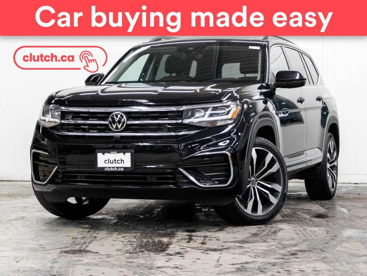 Used 2022 Volkswagen Atlas Execline AWD w/ Apple CarPlay & Android Auto, Tri Zone A/C, Panoramic Sunroof for sale in Toronto, ON