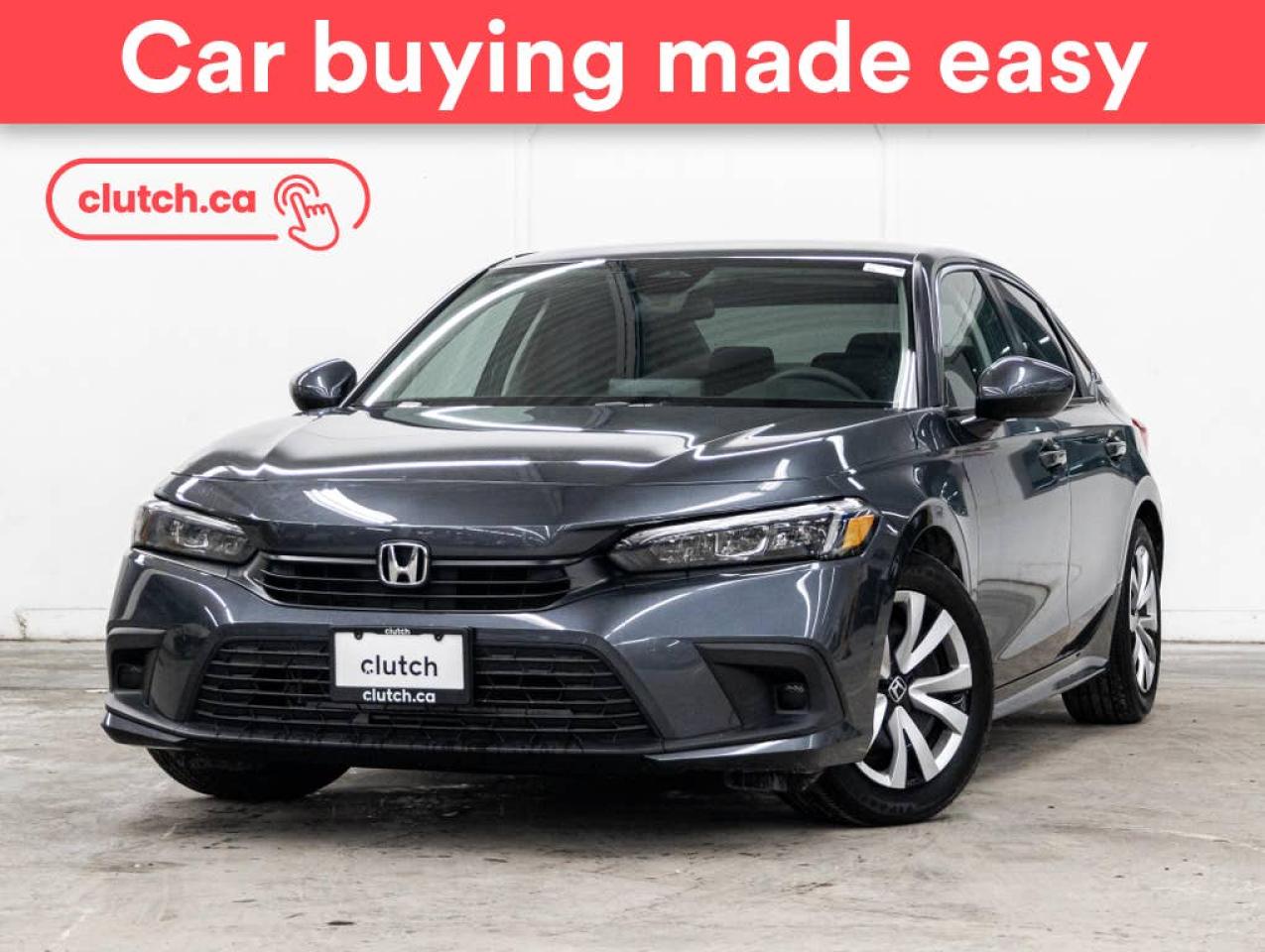 Used 2024 Honda Civic LX-B w/ Apple CarPlay & Android Auto, A/C, Rearview Cam for sale in Toronto, ON