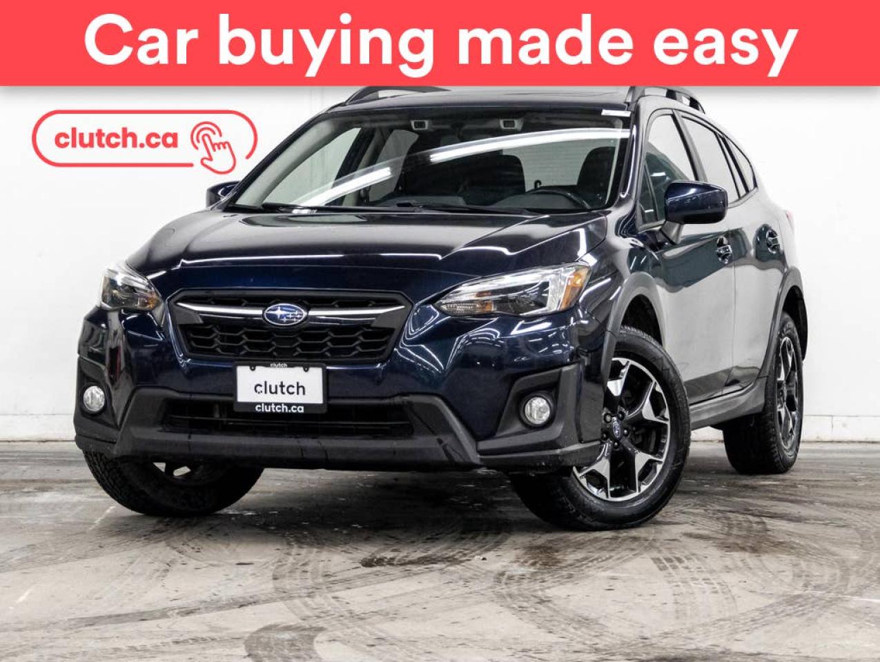 Used 2019 Subaru XV Crosstrek Sport AWD w/ Eyesight Pkg w/ Apple CarPlay & Android Auto, Power Moonroof, Rearview Cam for sale in Toronto, ON