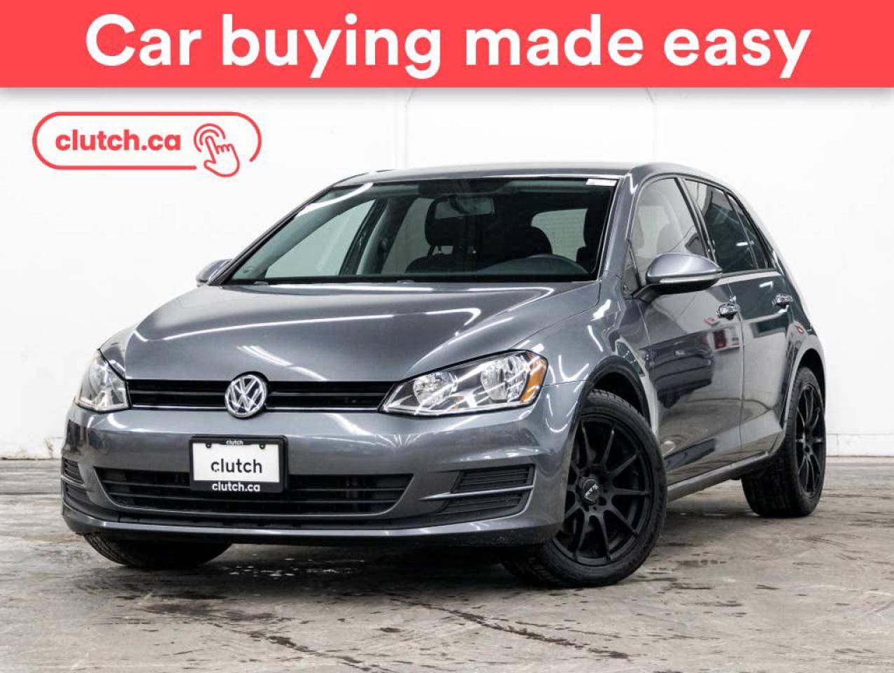 Used 2017 Volkswagen Golf 1.8 TSI Trendline w/ Connectivity Pkg. w/ Apple CarPlay & Android Auto, Heated Front Seats, Rearview Camera for sale in Toronto, ON