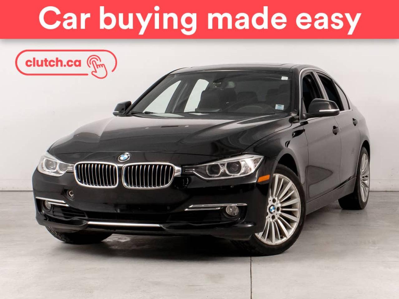 Used 2015 BMW 328i xDrive w/ Sunroof, Leather, Nav for sale in Bedford, NS