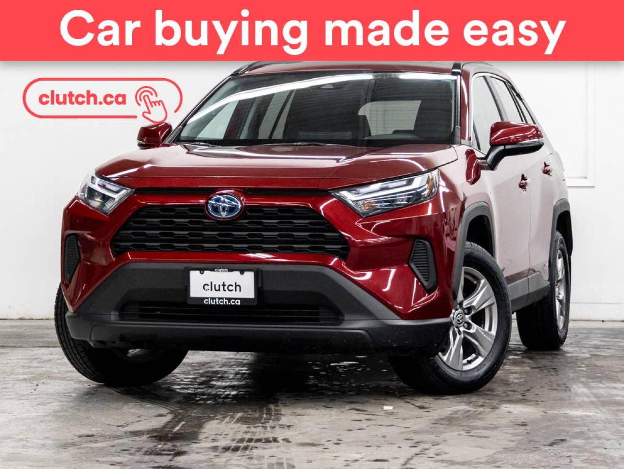 Used 2023 Toyota RAV4 Hybrid XLE AWD w/ Apple CarPlay & Android Auto, Power Moonroof, Rearview Cam for sale in Toronto, ON