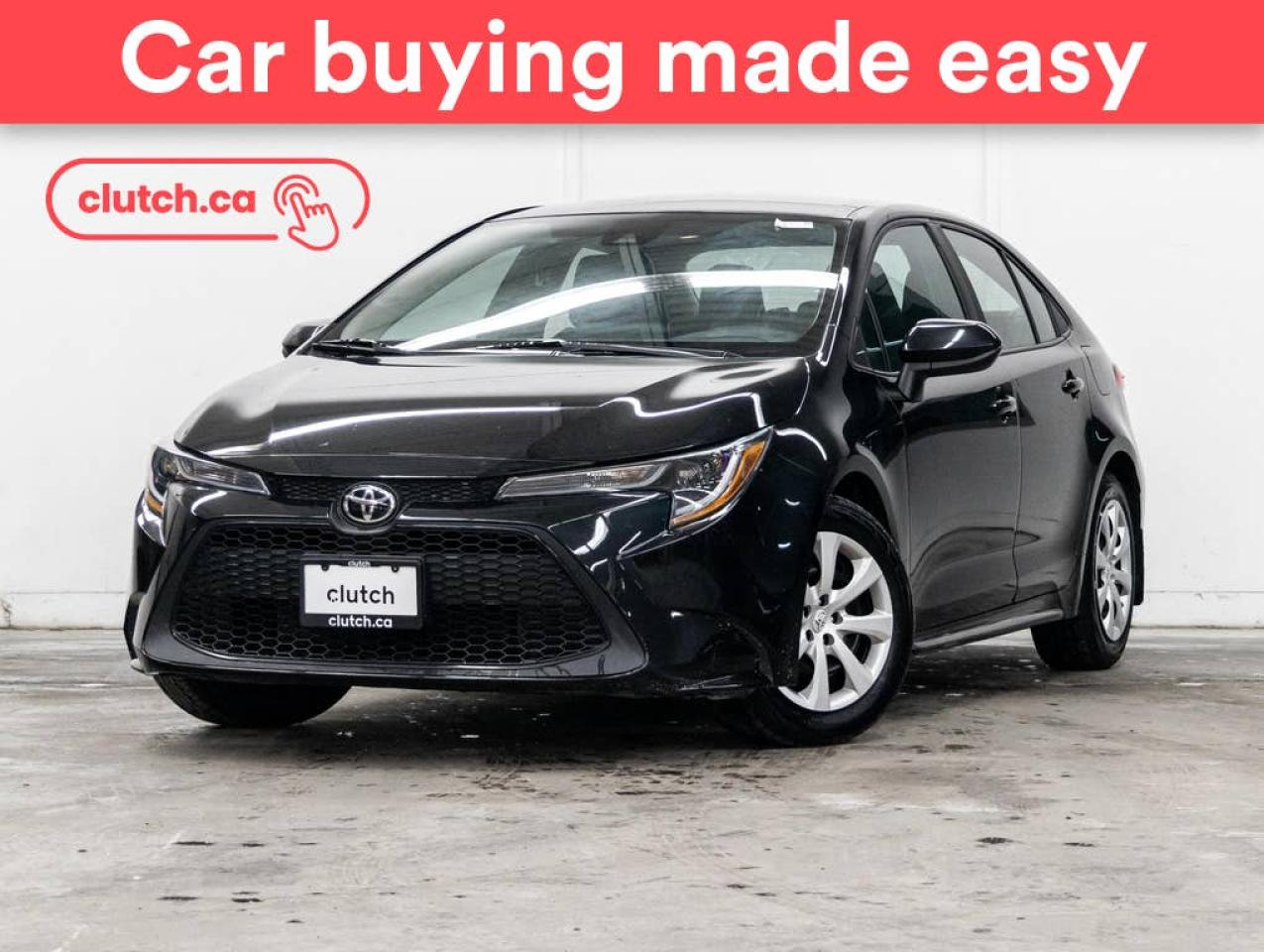 Used 2021 Toyota Corolla LE w/ Apple CarPlay & Android Auto, Rearview Cam, A/C for sale in Toronto, ON