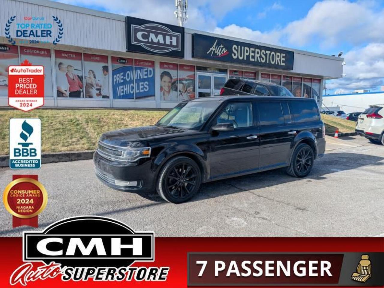 Used 2019 Ford Flex Limited AWD  **MULTIPANEL VISTA ROOF** for sale in St. Catharines, ON