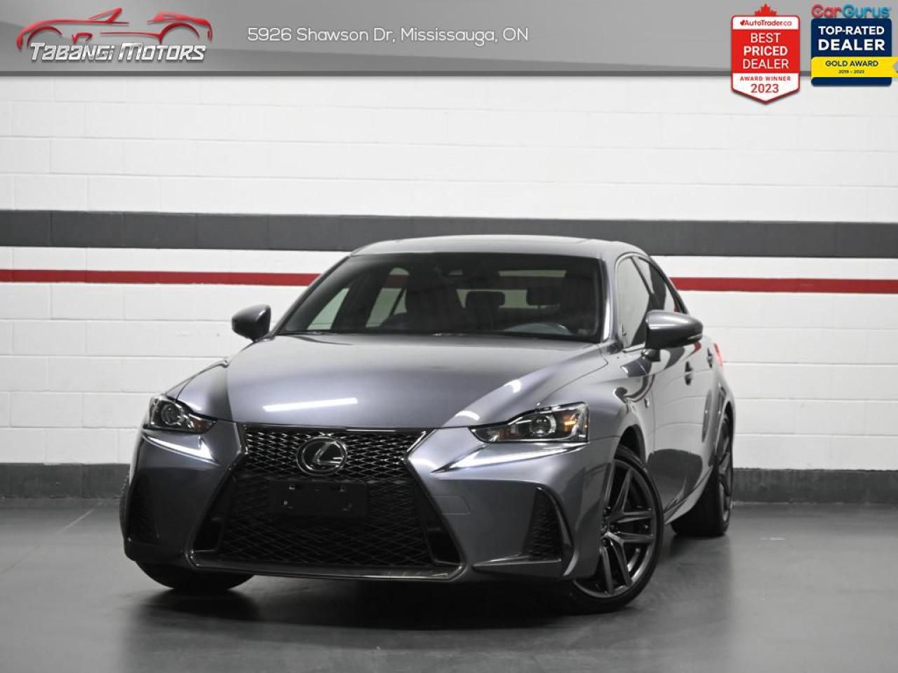 Used 2019 Lexus IS 300  F SPORT No Accident Red Leather Navigation Sunroof for sale in Mississauga, ON