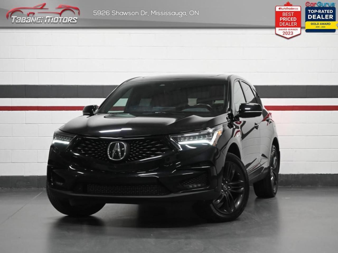 Used 2021 Acura RDX A-Spec   No Accident ELS Red Leather Navigation Panoramic Roof Remote Start for sale in Mississauga, ON