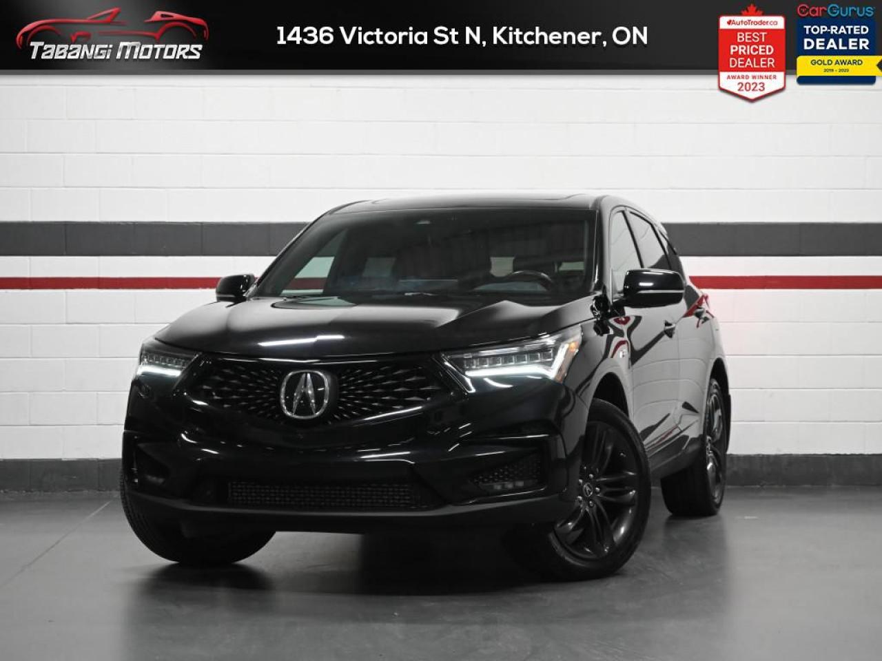 Used 2021 Acura RDX A-Spec   No Accident ELS Red Leather Navigation Panoramic Roof Remote Start for sale in Mississauga, ON