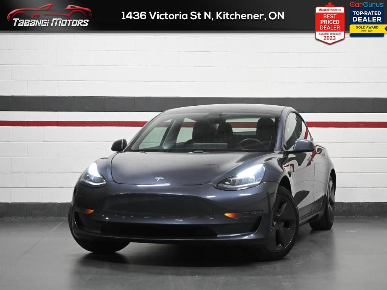 Used 2021 Tesla Model 3 Standard Range Plus  No Accident Autopilot Navigation Glass Roof for sale in Mississauga, ON