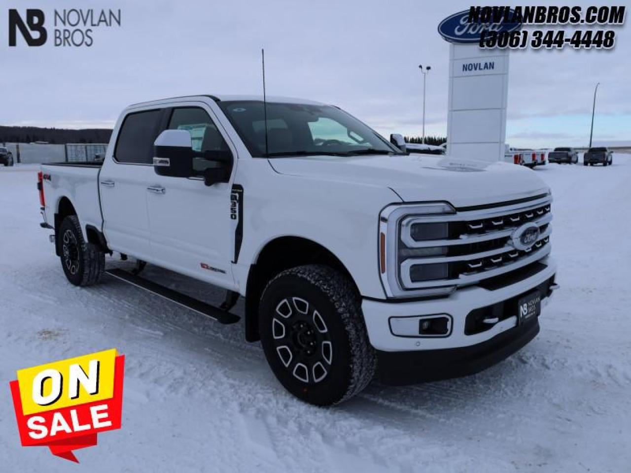 New 2024 Ford F-350 Super Duty Platinum  - Leather Seats for sale in Paradise Hill, SK