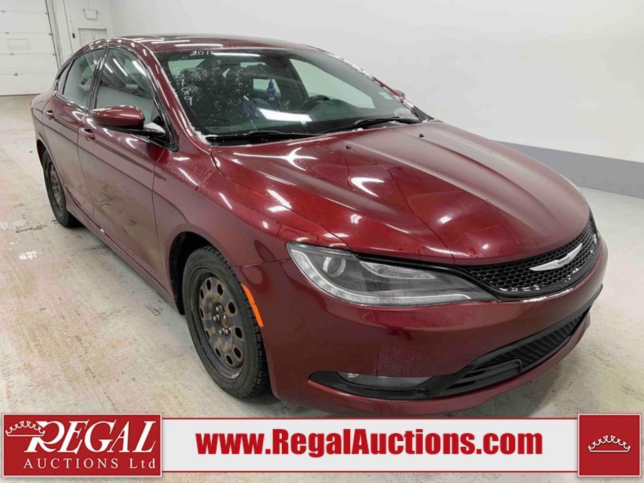 Used 2015 Chrysler 200 S for sale in Calgary, AB