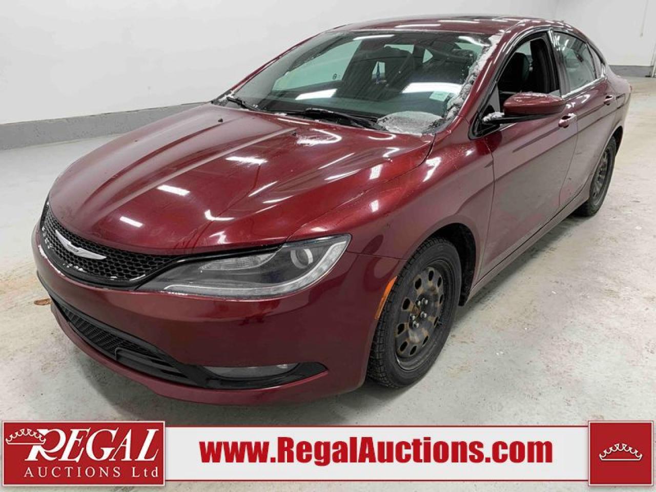 Used 2015 Chrysler 200 S for sale in Calgary, AB