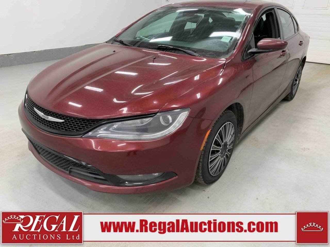 Used 2015 Chrysler 200 S for sale in Calgary, AB