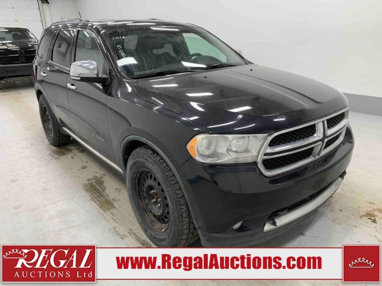 Used 2012 Dodge Durango Citadel for sale in Calgary, AB