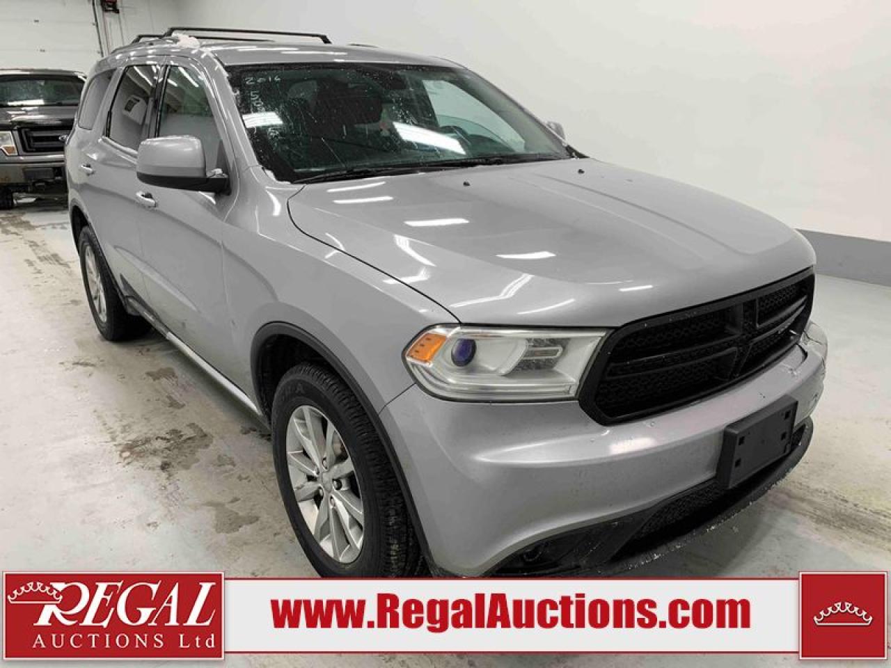 Used 2016 Dodge Durango SXT for sale in Calgary, AB