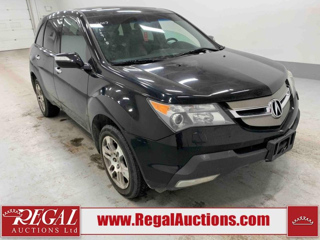 Used 2007 Acura MDX SH for sale in Calgary, AB