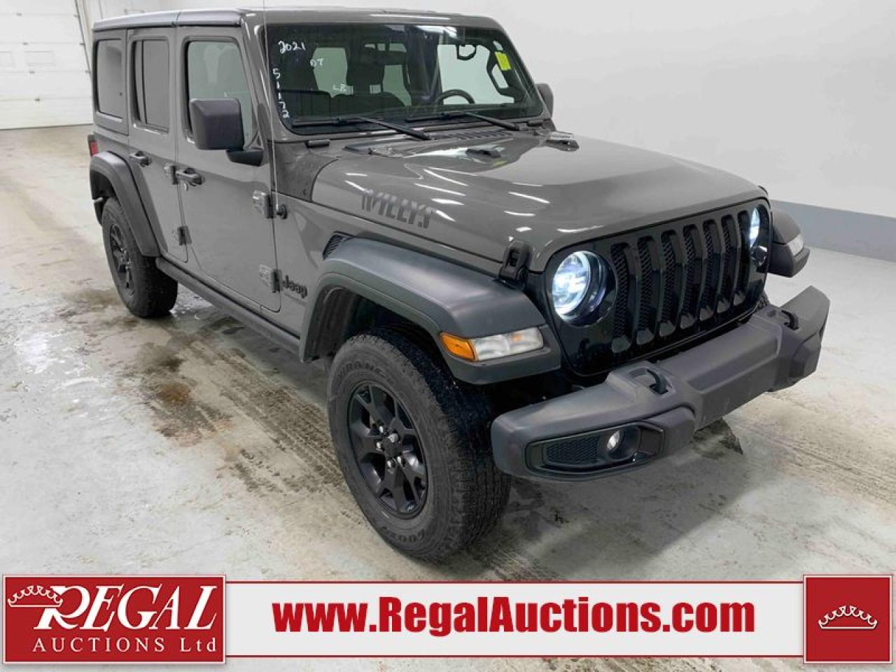 Used 2021 Jeep Wrangler Unlimited for sale in Calgary, AB