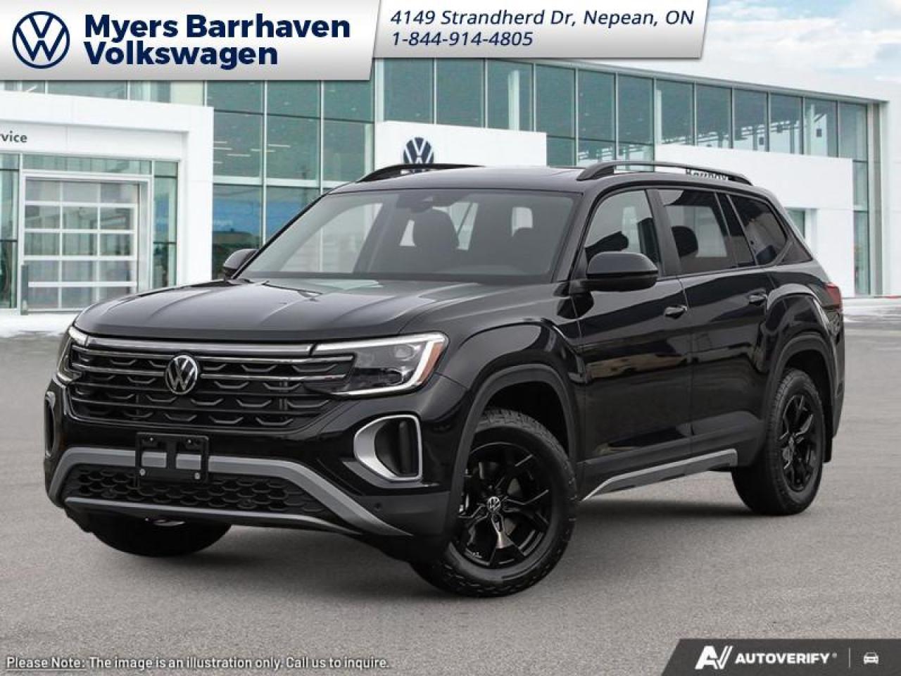 New 2025 Volkswagen Atlas Peak Edition 2.0 TSI  - Sunroof for sale in Nepean, ON