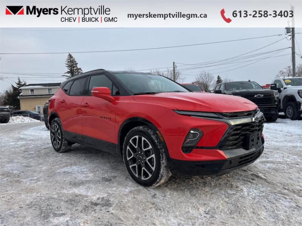 New 2025 Chevrolet Blazer RS  - Sunroof for sale in Kemptville, ON