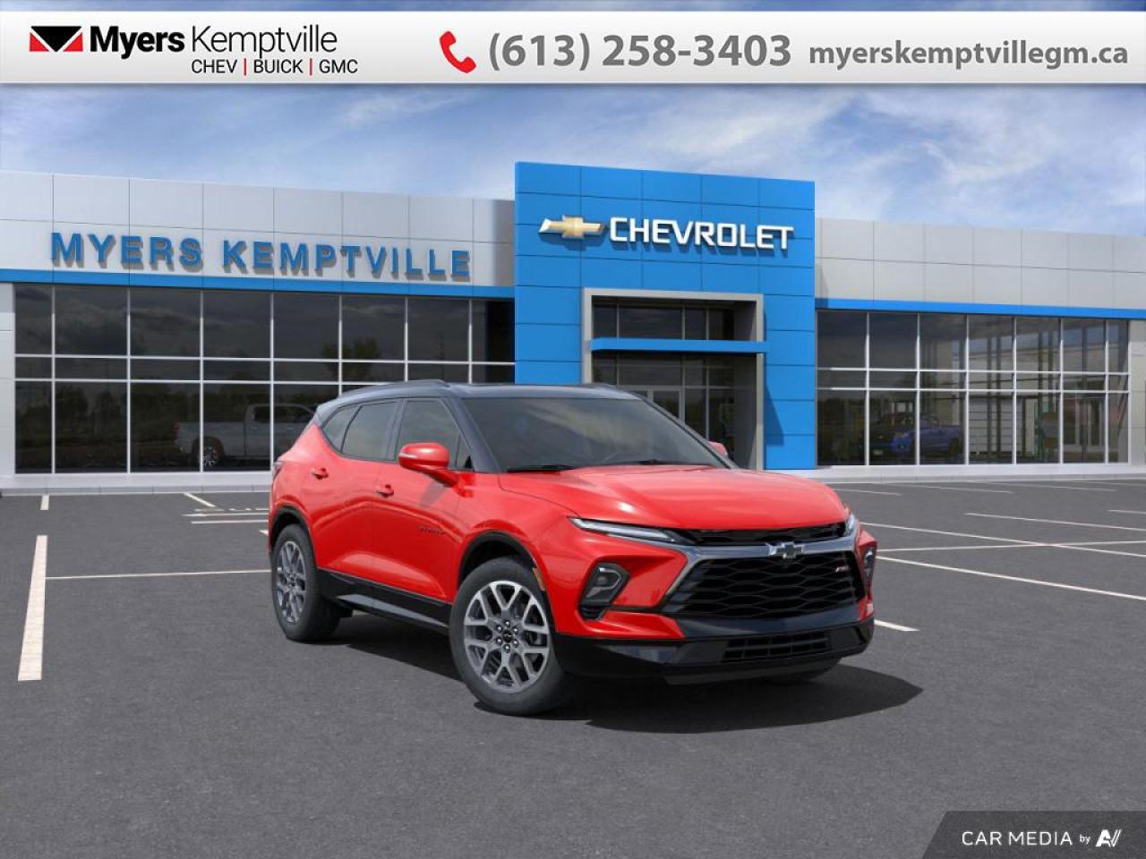 New 2025 Chevrolet Blazer RS  - Leather Seats - Sunroof for sale in Kemptville, ON