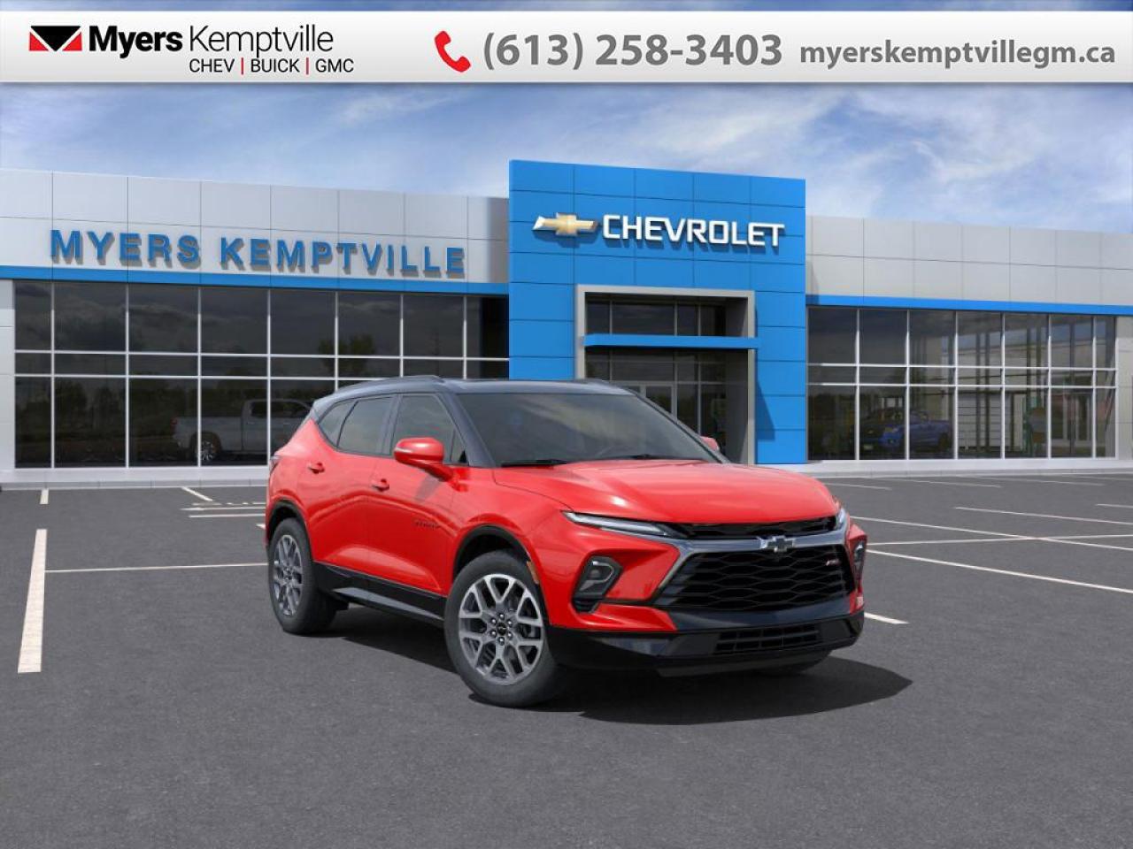 New 2025 Chevrolet Blazer RS  - Leather Seats - Sunroof for sale in Kemptville, ON