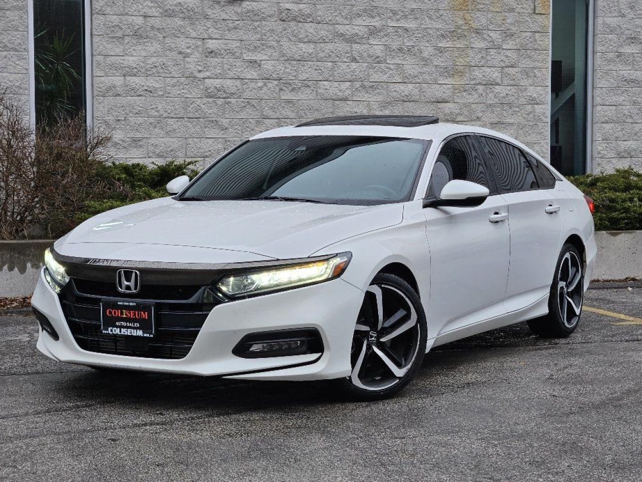 Used 2020 Honda Accord Sedan SPORT-LEATHER-ROOF-NAVI-CAMERA-NEW BRAKES-TIRES! for sale in Toronto, ON