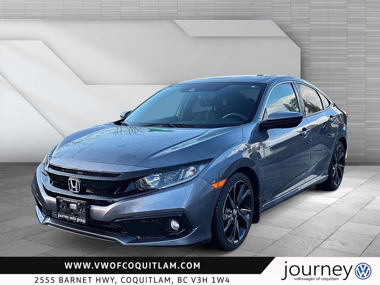 Used 2020 Honda Civic Sedan Sport CVT for sale in Coquitlam, BC